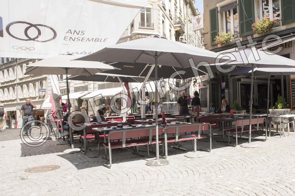 Hotel Du Raisin Lausana Exterior foto